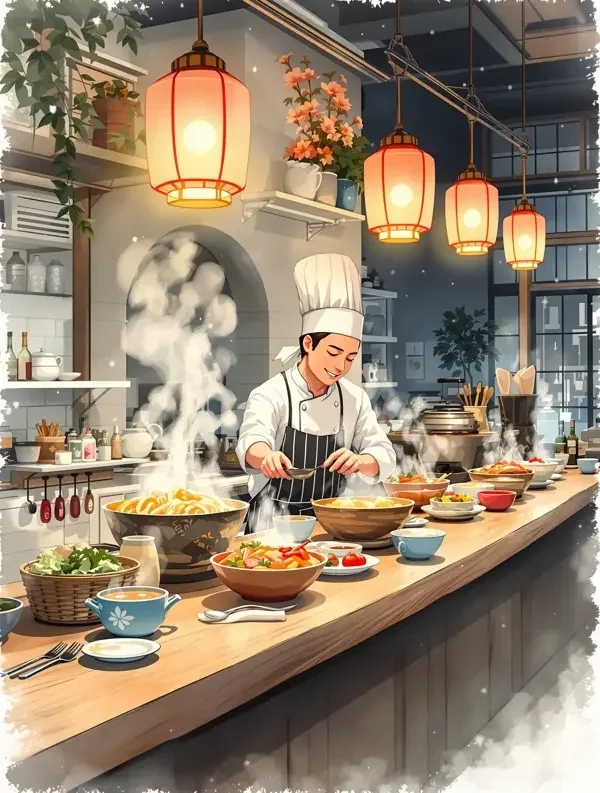 深夜食堂物语 - 男男漫画漫画封面